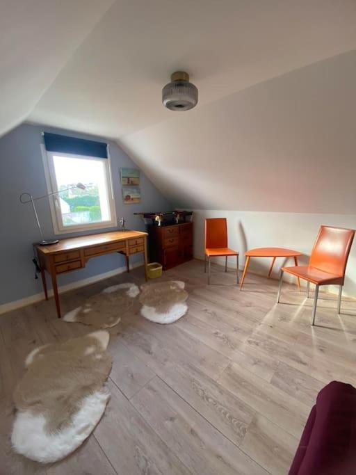 L'Ocean, Maison Avec Jardin Clos Tracy-sur-Mer Eksteriør billede