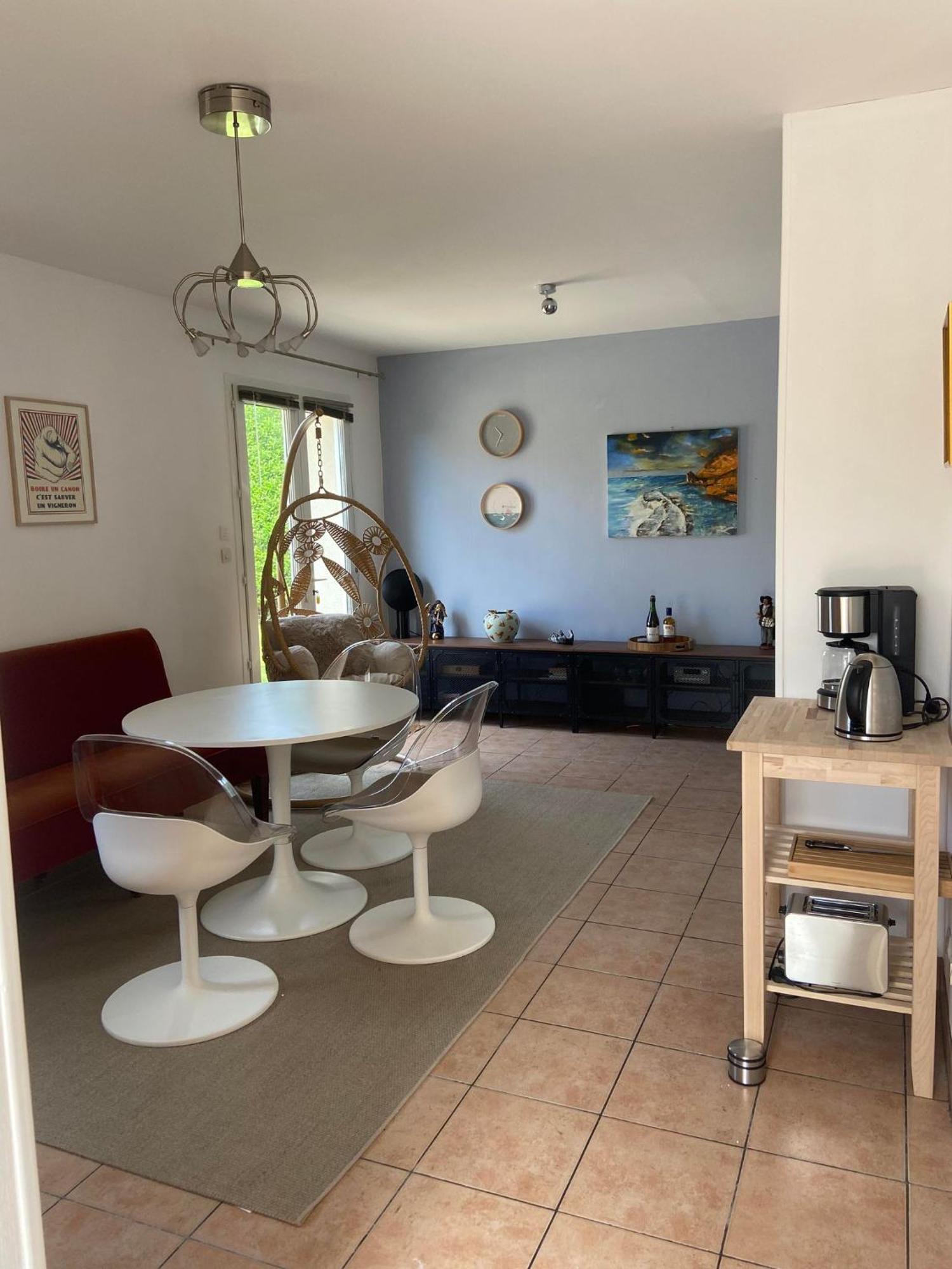 L'Ocean, Maison Avec Jardin Clos Tracy-sur-Mer Eksteriør billede